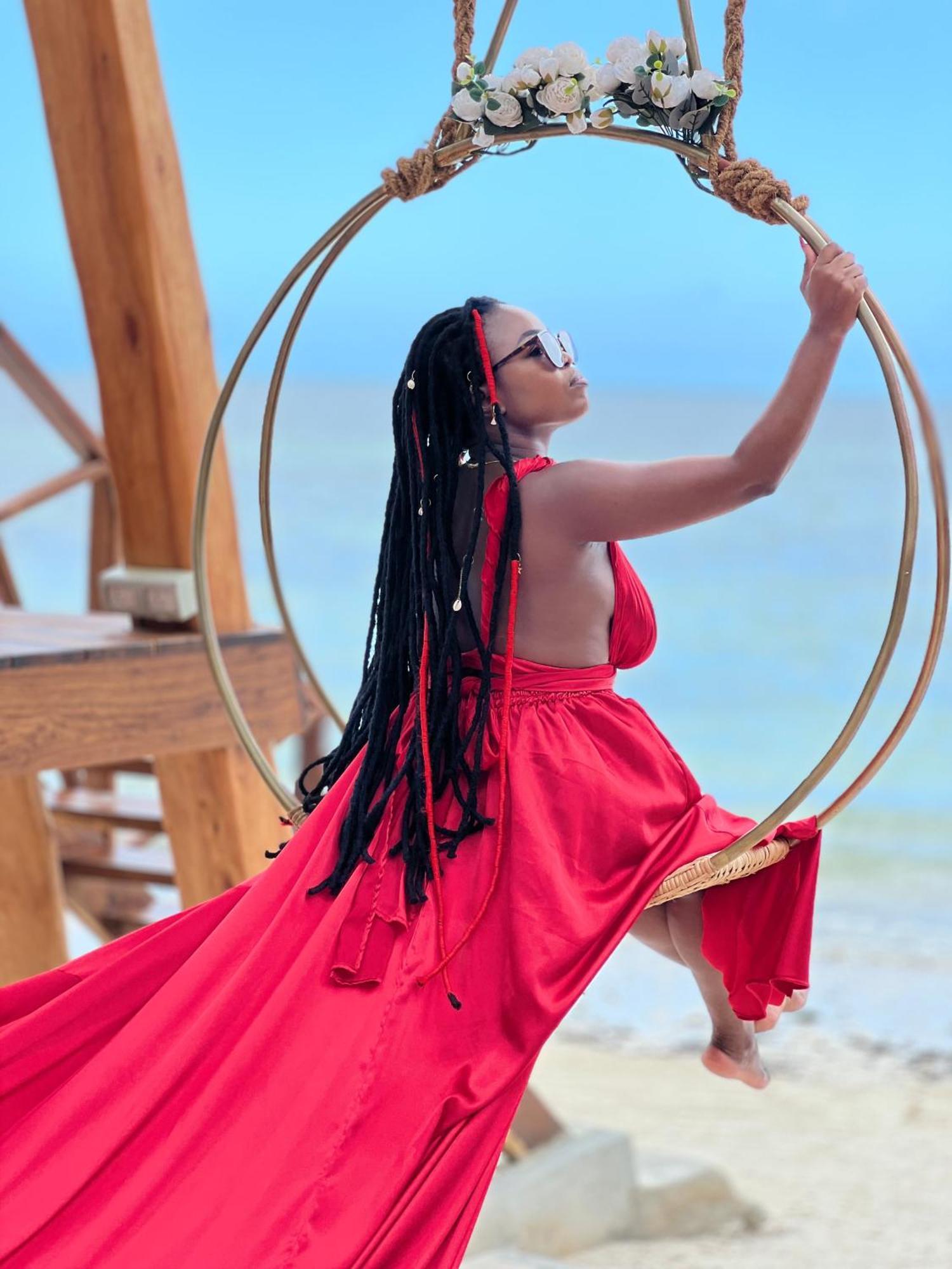 Zanzibella Hotel & Spa Kiwengwa  Bagian luar foto A woman with locs